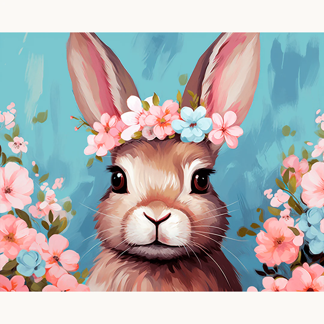 Floral Crown Bunny - Image 2