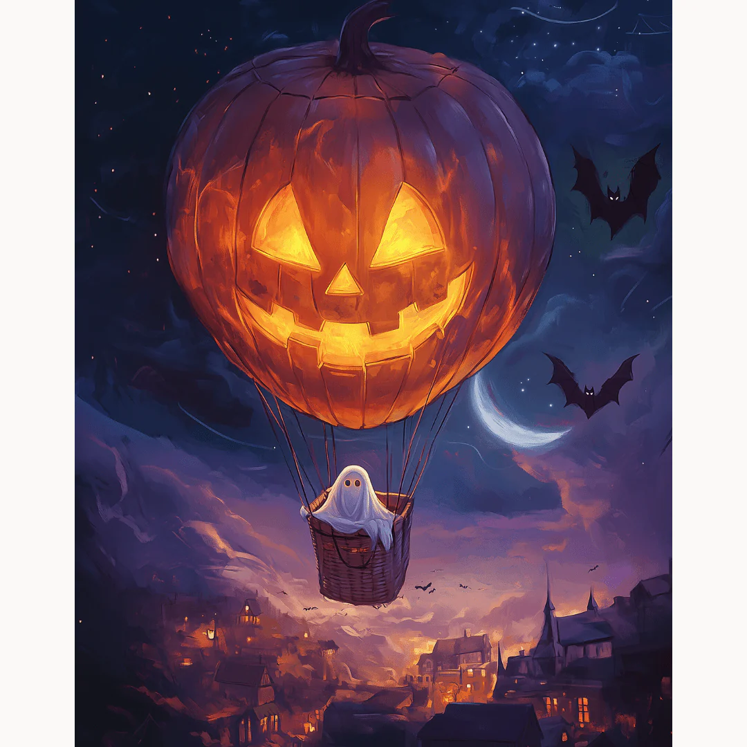 Halloween Hot Air Balloon - Image 2