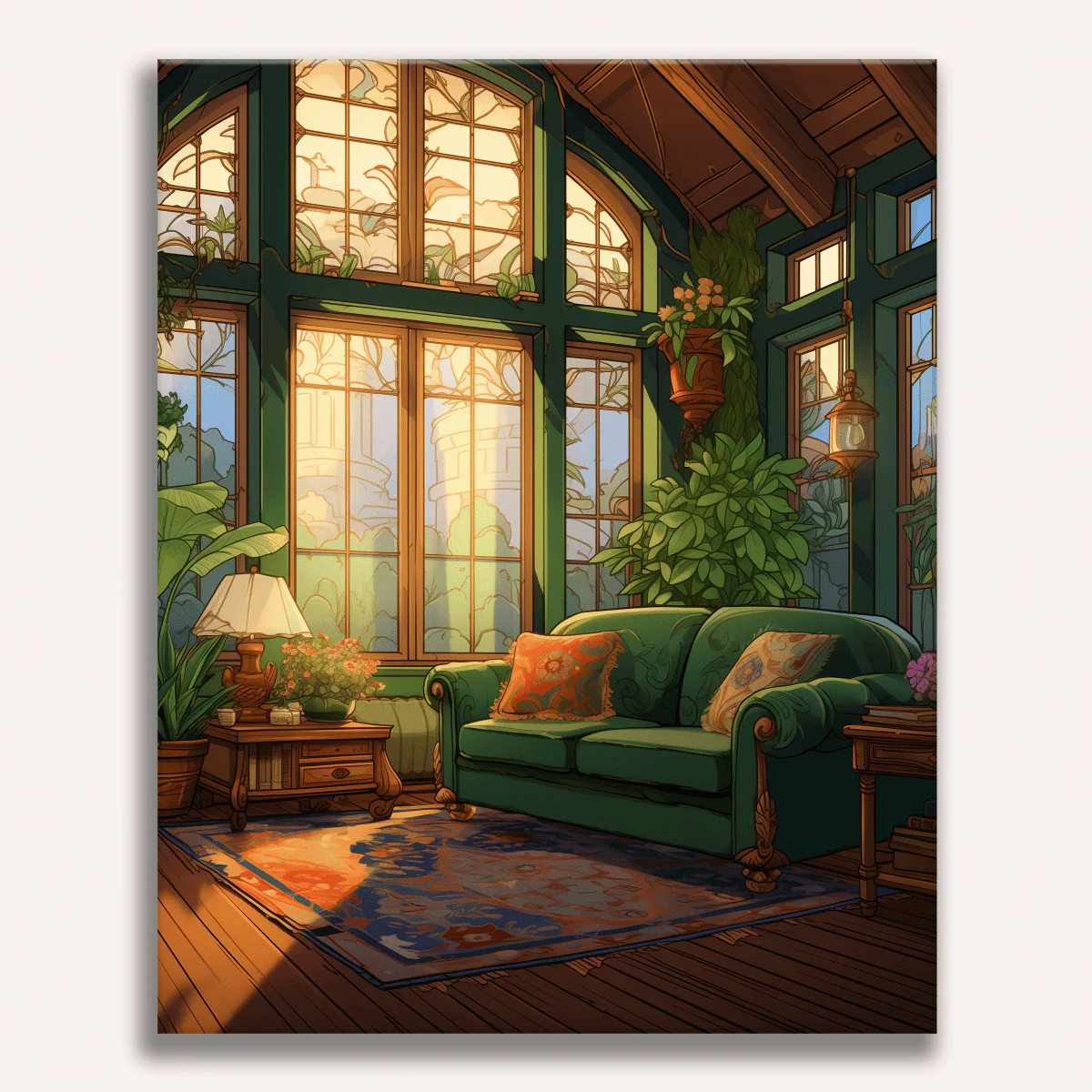 Verdant Living Room