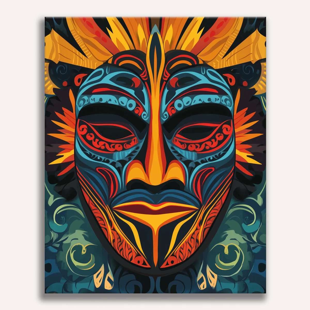 Vibrant Mask