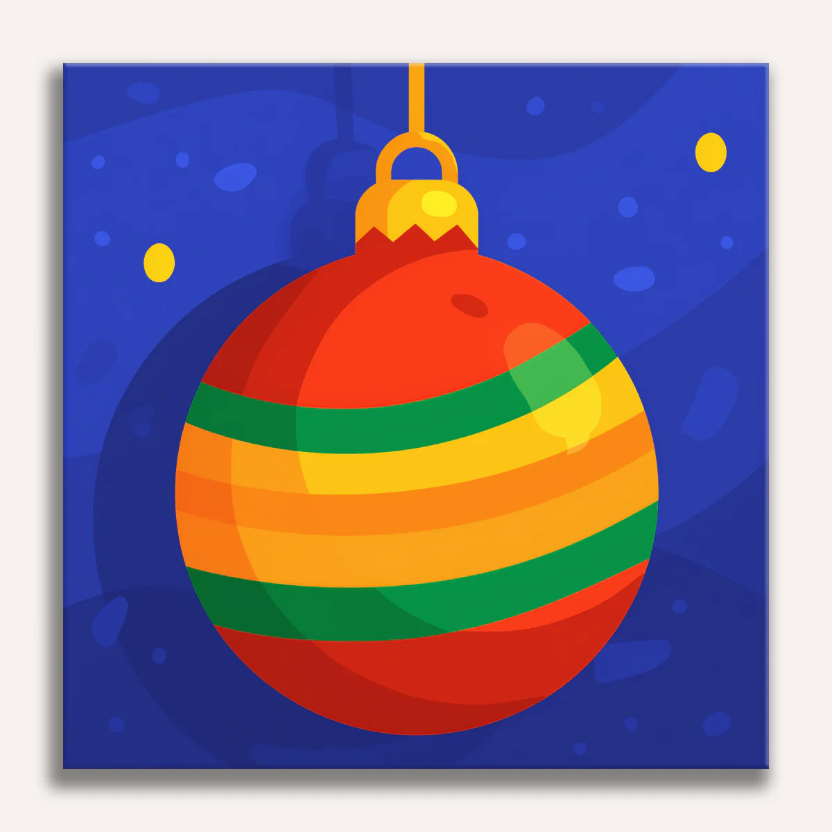 Vibrant Ornament