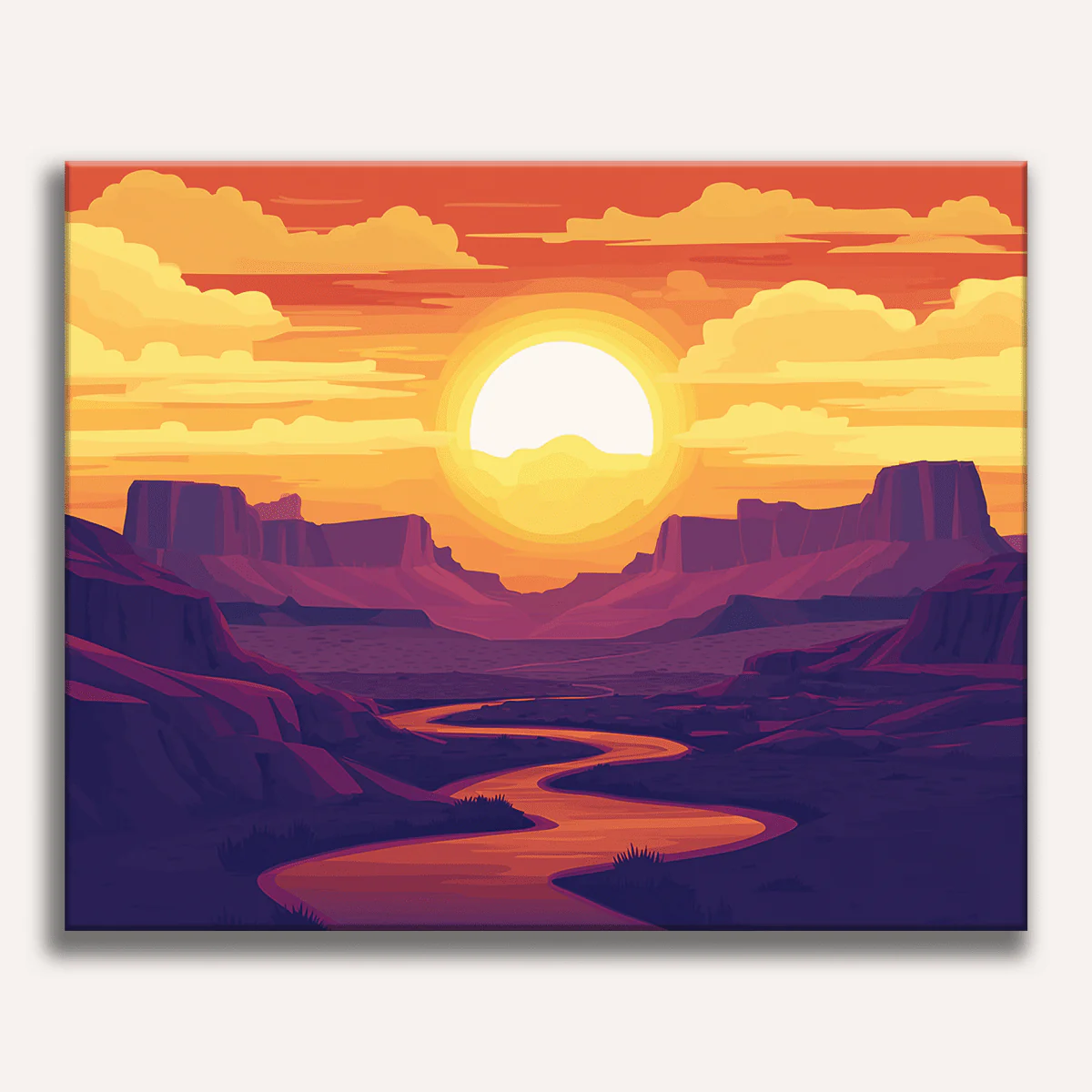 Warm Desert Sun